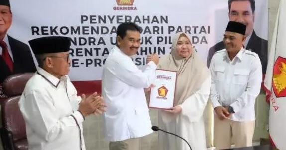 BREAKING NEWS:  Masnah-Zulkifli Terima Rekomendasi Gerindra 