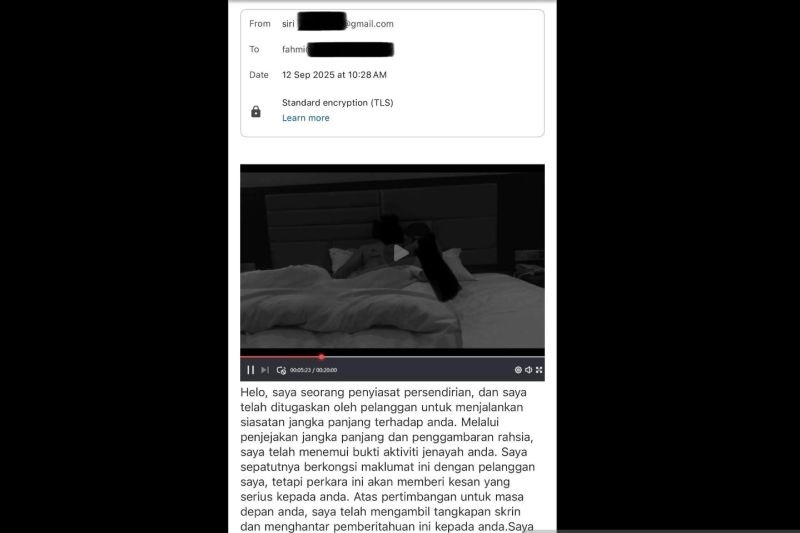 Anggota Parlemen Sampai Menteri Malaysia Terima Email Ancaman