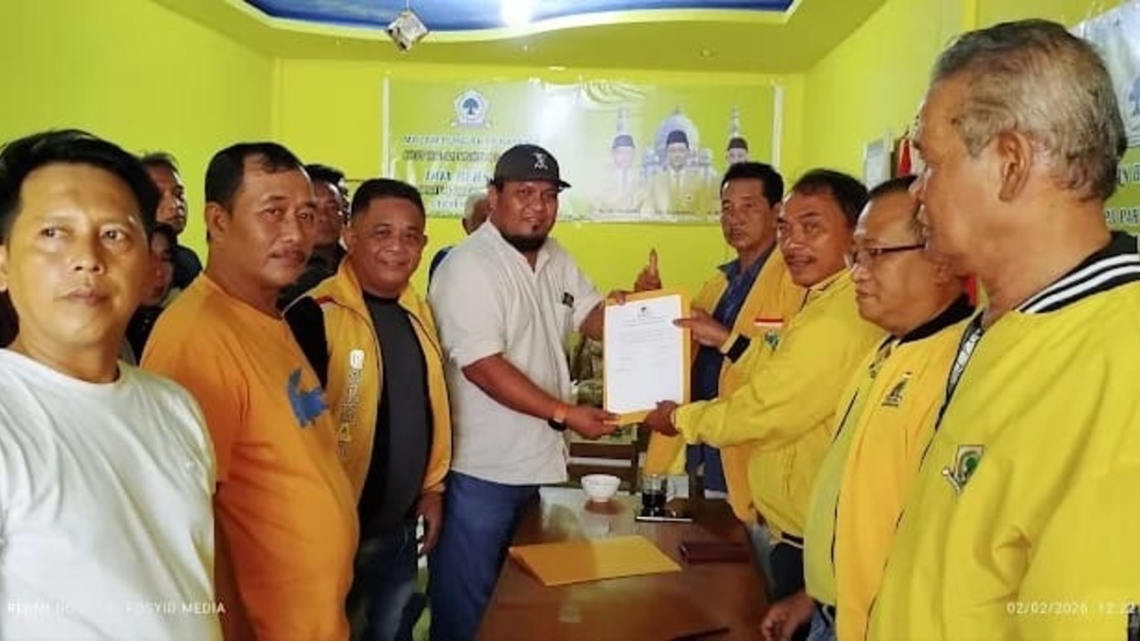 Pendaftaran Calon Ketua Golkar Kota Jambi Resmi Dibuka, Budi dan Navid Ambil Formulir