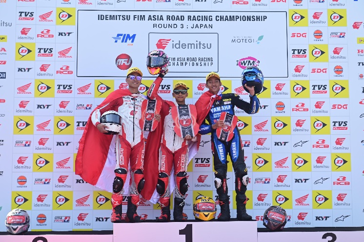 Dominasi Pebalap Astra Honda dengan CBR Series Taklukan ARRC Motegi