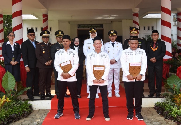 512 Narapidana Lapas Narkotika Muara Sabak Terima Remisi, 1 Orang Langsung Bebas