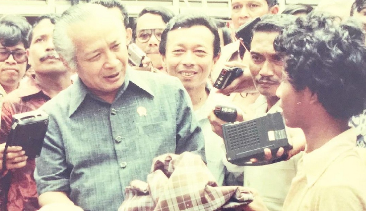 Kamis Pagi Presiden Soeharto Datang ke Jambi 