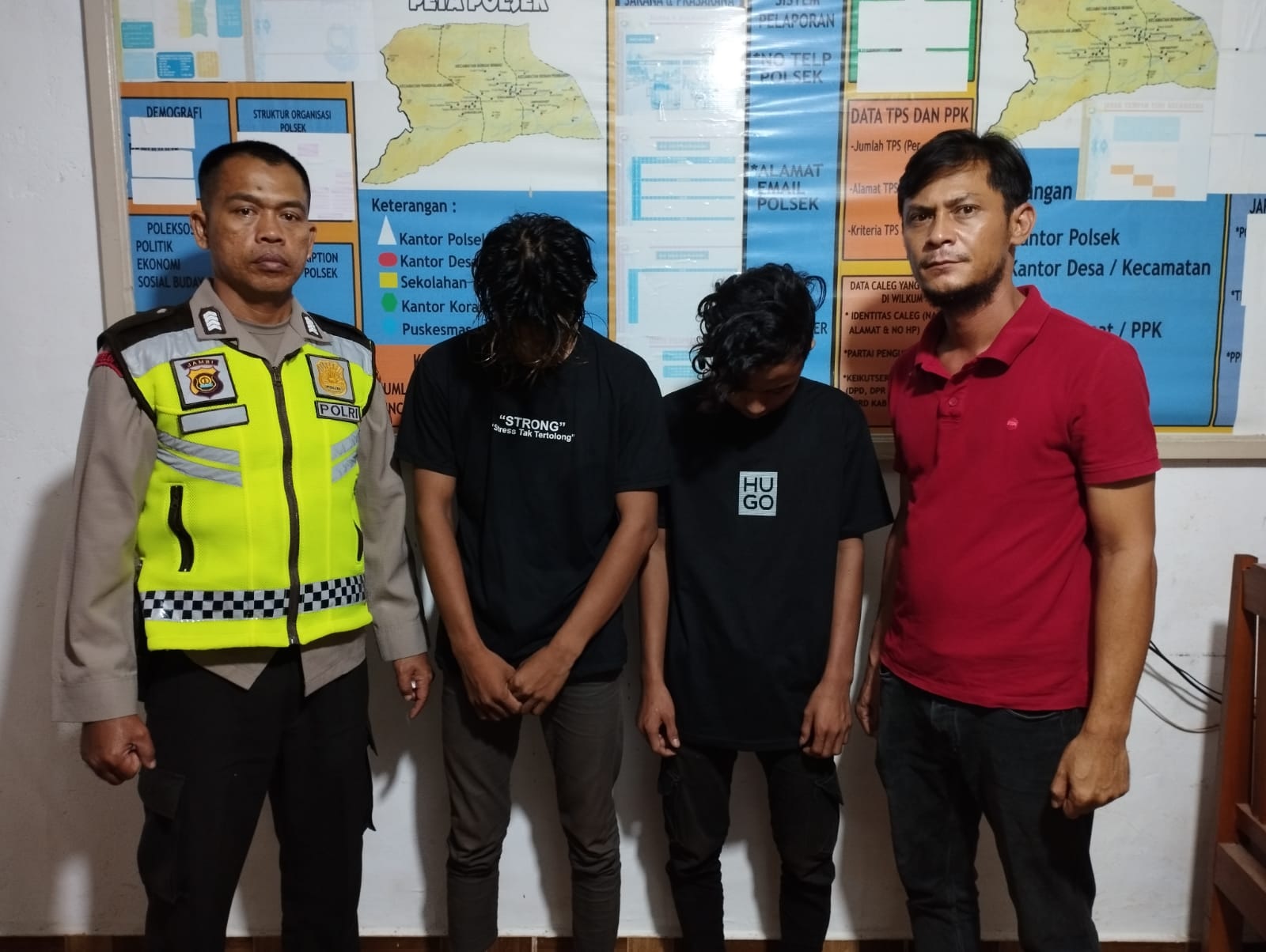 Dua Pelaku Pencurian Toko Kelontong di Merangin Diringkus Polisi, Tiga Lainnya Masih DPO