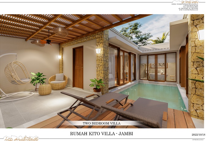 Rumah Kito Resort Hotel Jambi Sajikan Nuansa Bali
