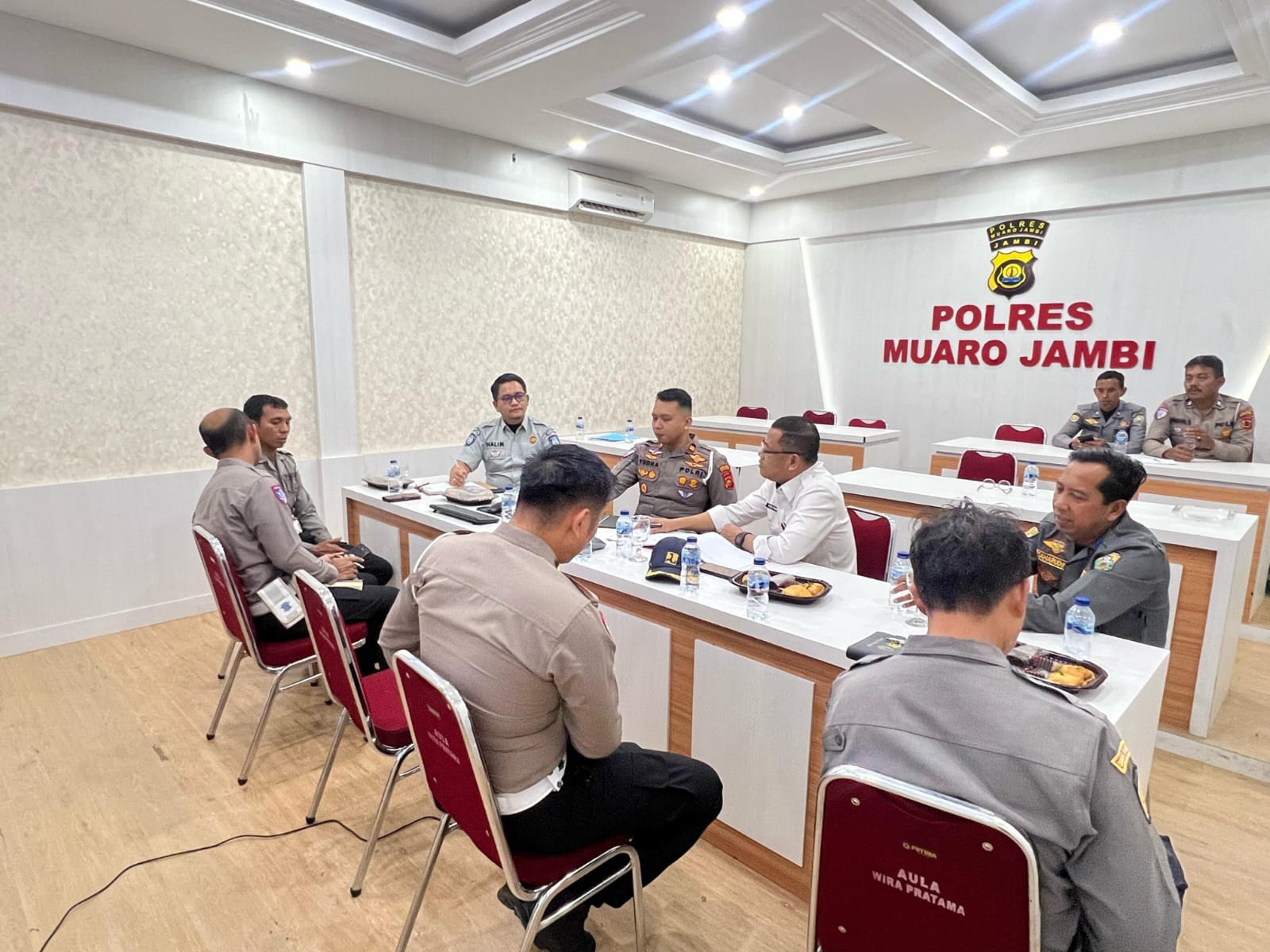 Perkuat Sinergi Keselamatan Jalan, Jasa Raharja Ikuti Forum Komunikasi Lalu Lintas di Polres Muaro Jambi