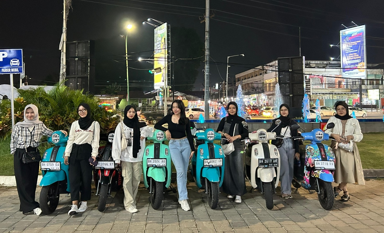 Fazzio On The Street Ajang Silaturahmi Pengguna Yamaha Fazzio di Jambi