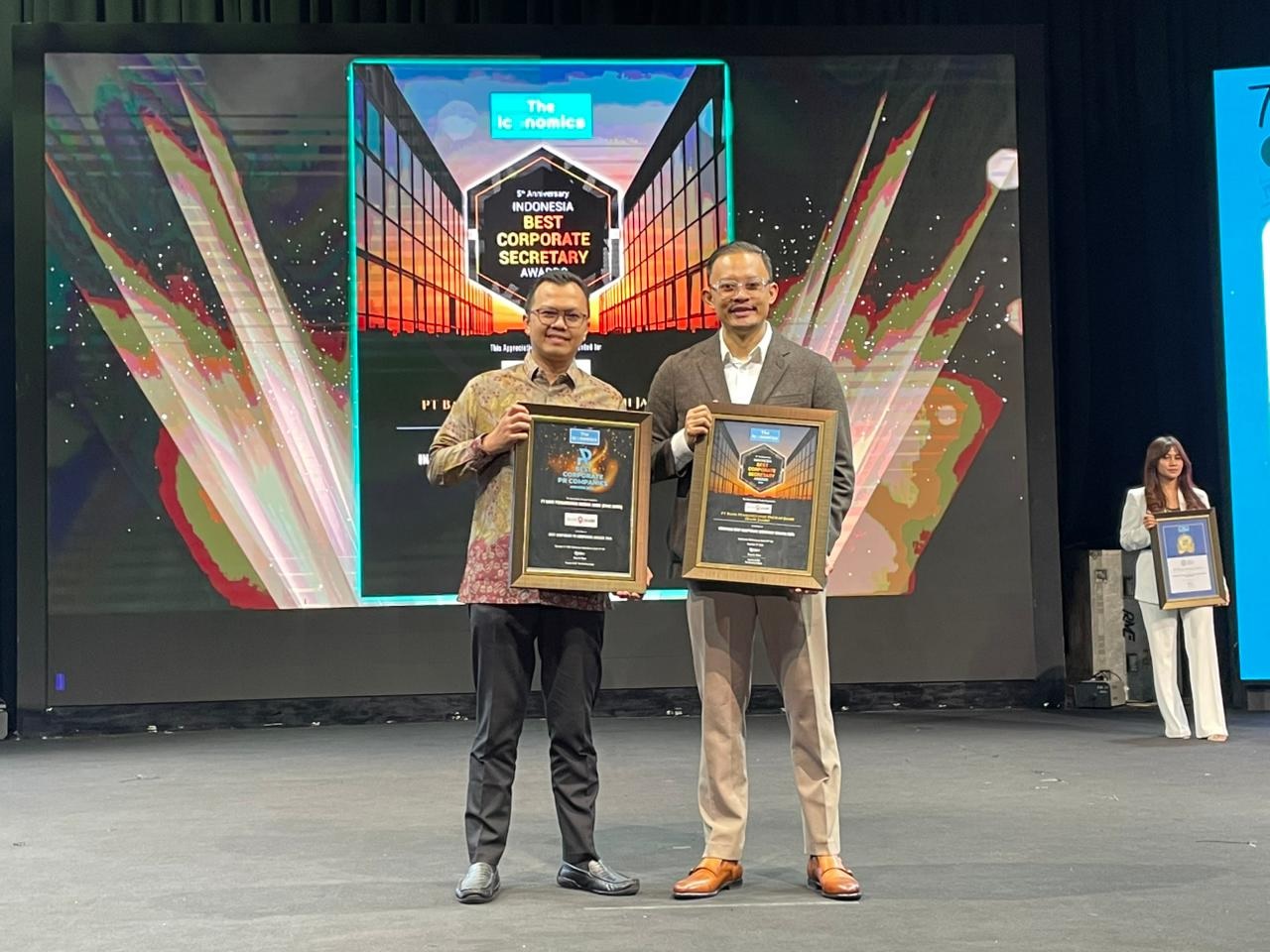 Bank Jambi Raih Dua Penghargaan Bergengsi dari The Iconomics Media