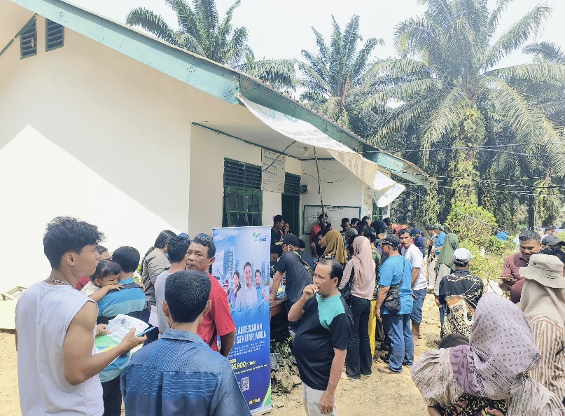 BPJS Ketenagakerjaan Buka Layanan JMO di Acara Manisan PT DAS Kebun Bernai
