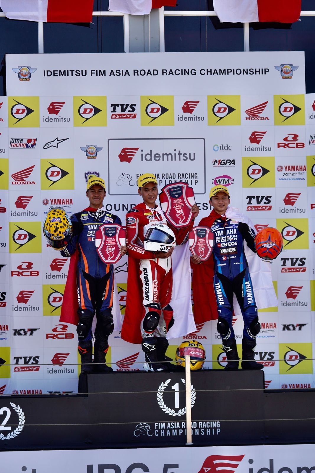 Pebalap Astra Honda Raih Podium Tertinggi di ARRC Mandalika 