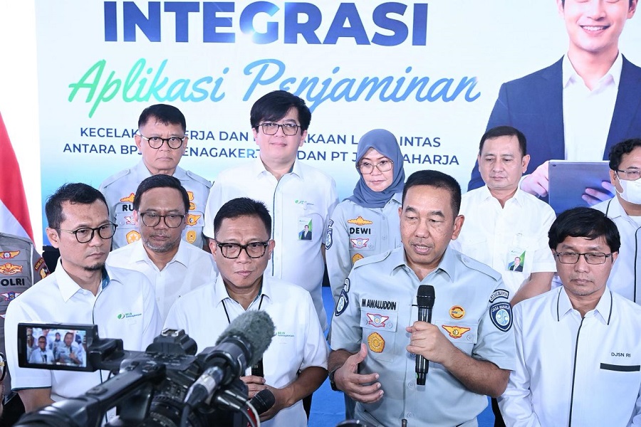 Jasa Raharja dan BPJS Ketenagakerjaan Integrasikan Aplikasi Layanan