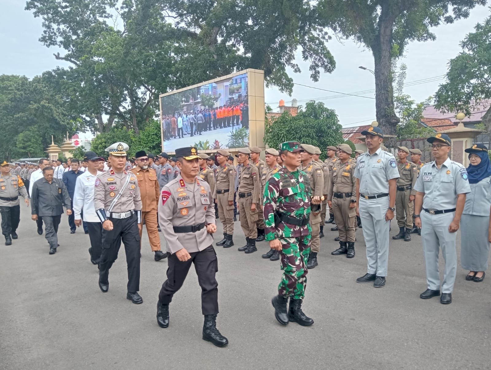 3.032 Personel Gabungan Akan Dikerahkan Untuk Pengamanan Libur Nataru