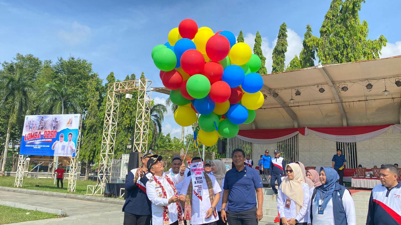 Ajang Unjuk Bakat Siswa Dimulai, Wali Kota Jambi Resmi Buka O2SN dan FLS3N