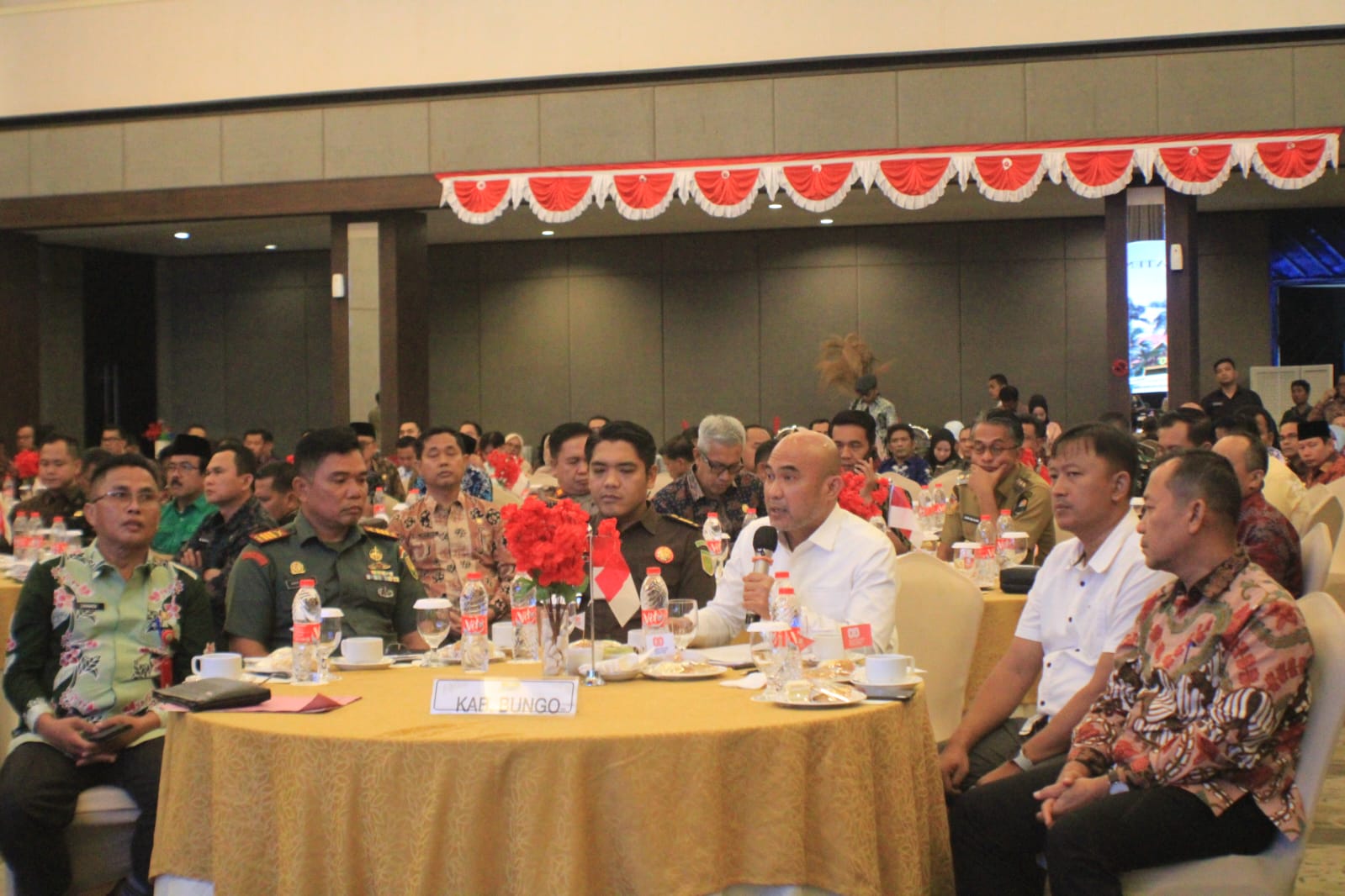 Dedy Putra Sampaikan Isu Aktual Bungo di Rakor Forkopimda se Provinsi Jambi