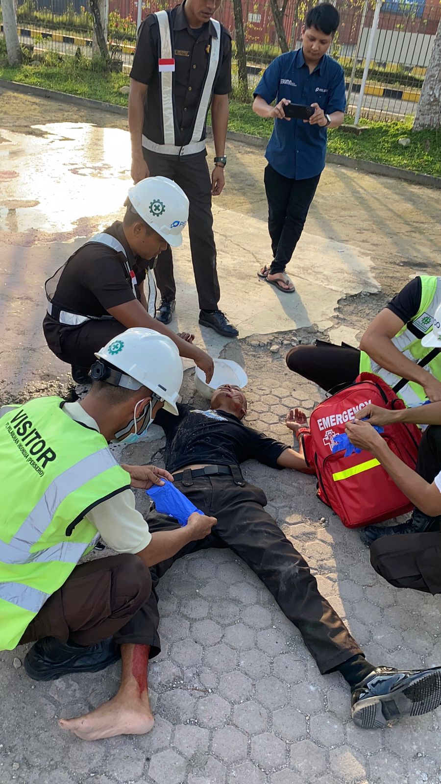 Edukasi Berkelanjutan, Pelindo Jambi Siapkan SDM Tanggap Kebakaran