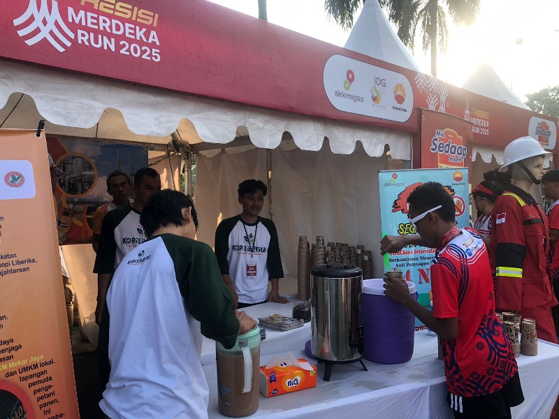 SKK Migas PetroChina Turut Berpartisipasi Sebagai Sponsor, Peserta Lomba dan Sajikan Produk UMKM Binaan