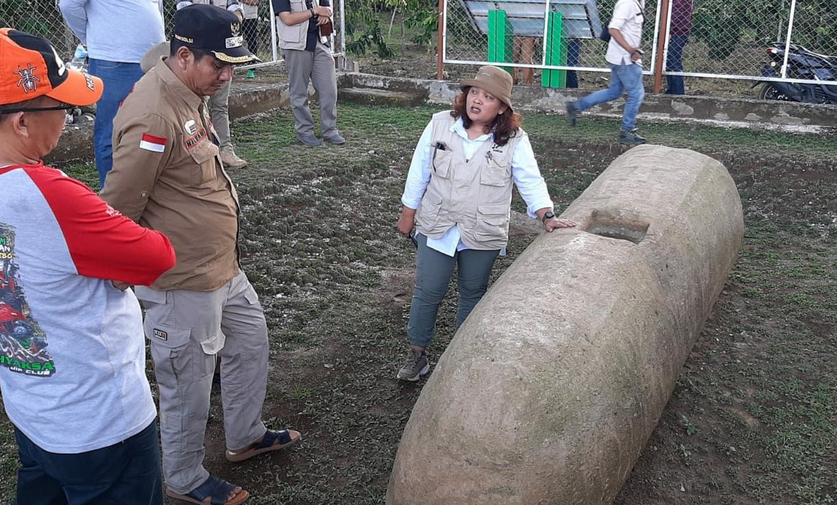 Situs Batu Silindrik, Salah Satu Titik Geopark