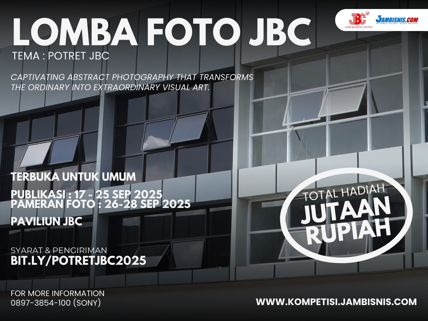 JBC Gelar Lomba Foto 2025, Angkat Kreativitas Fotografer Jambi