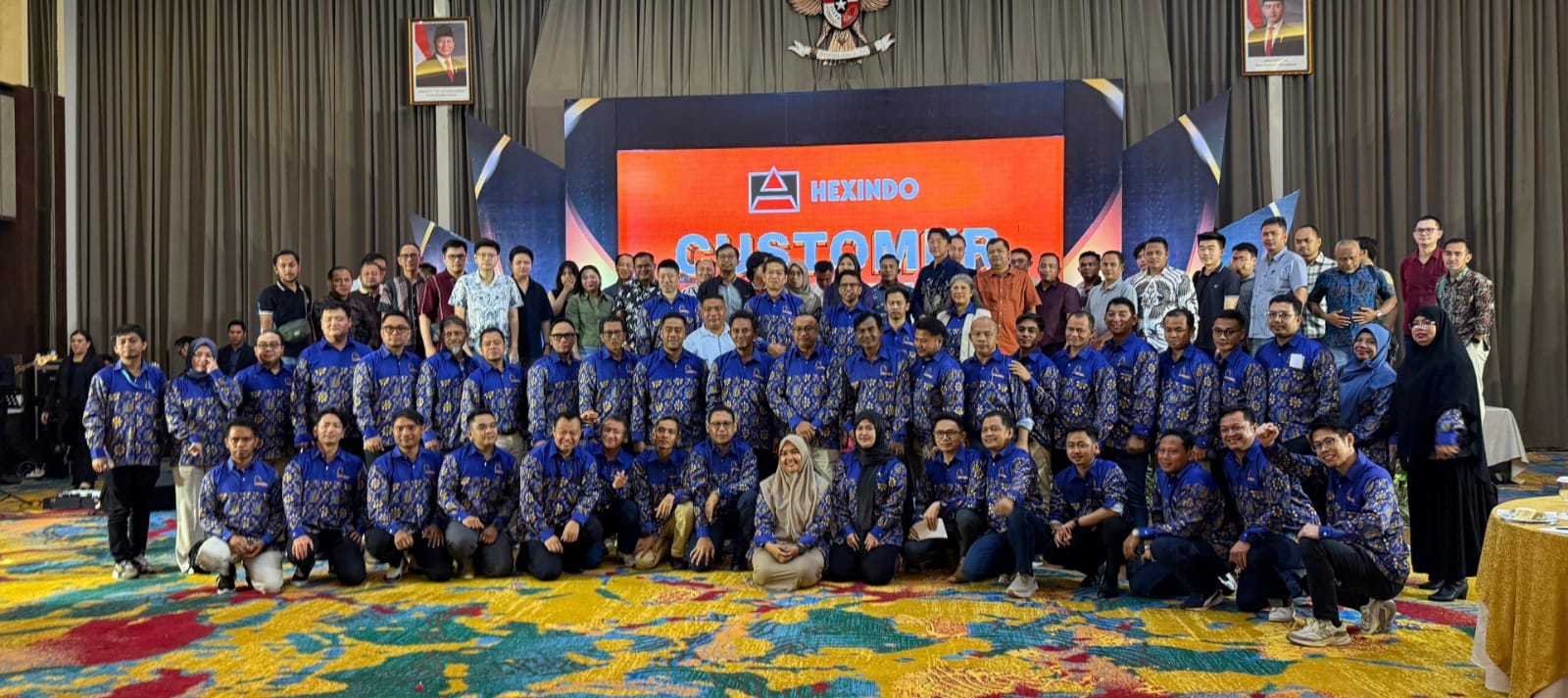 Gelar Customer Gathering,  Hexindo Pertegas Komitmen Sebagai One Stop Solution di Industri Alat Berat