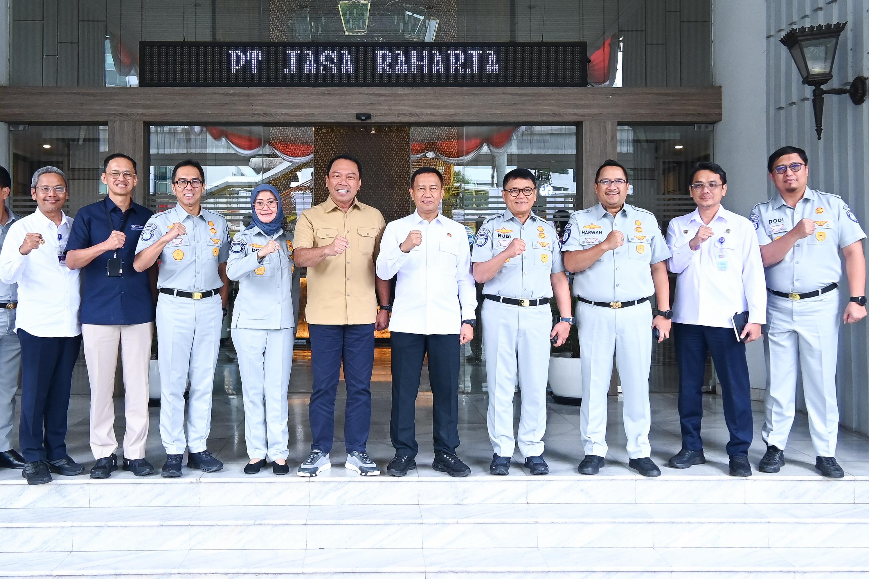 Sinergi Jasa Raharja, Ditjen Hubdar Kemenhub, dan Jasa Marga Hadirkan Inovasi untuk Keselamatan Transportasi