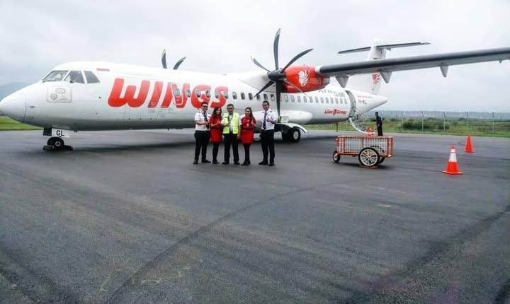 Pesawat Wings Air Berkapasitas 72 Penumpang Buka Rute Kerinci-Bungo-Jambi Dalam Waktu Dekat