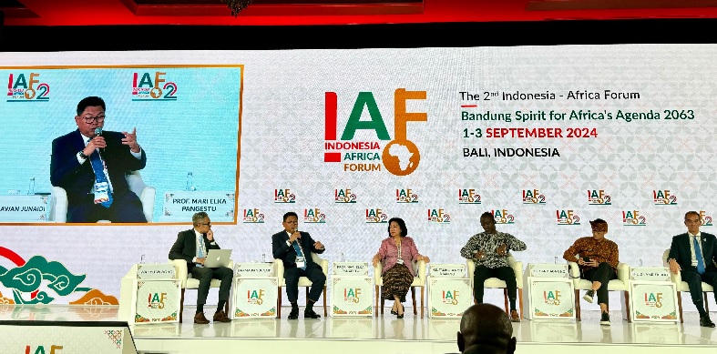 Bank Mandiri Bagikan Kisah Sukses Transformasi Digital di Gelaran Indonesia - Africa Forum (IAF) 2024