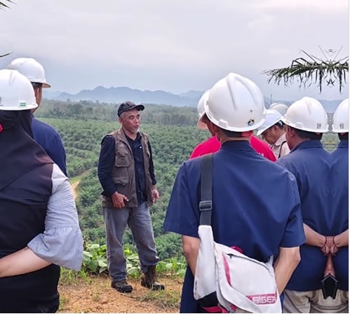 Akhir Tahun, Region Head PTPN IV Regional 4 Kunjungi Kebun Solok Selatan