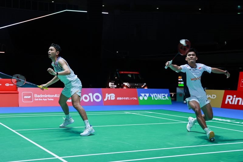 Atasi Ganda Malaysia, Fajar/Fikri Tembus Babak 16 Besar China Open 2025