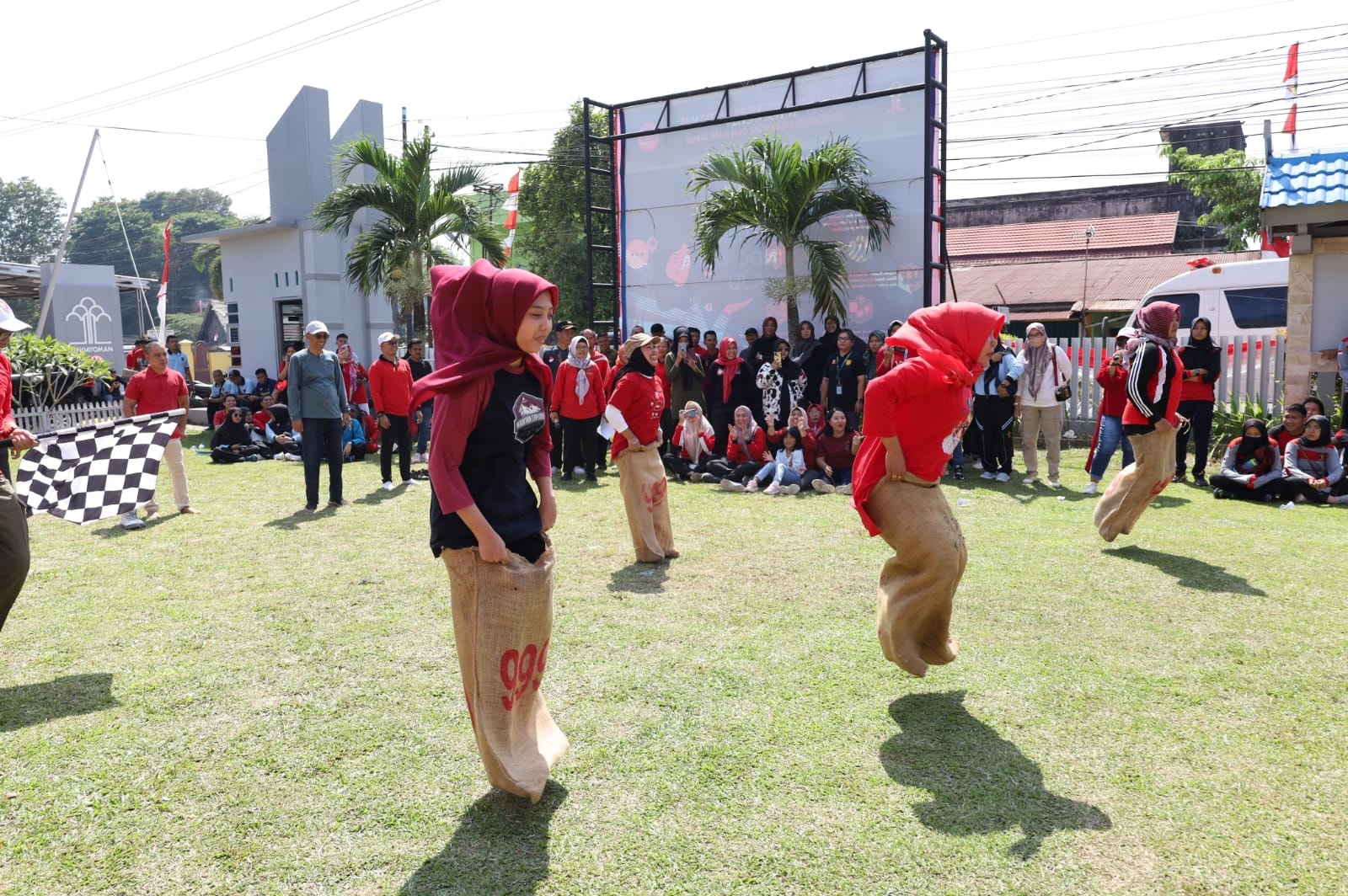 Semarak HUT ke - 78, Kemenkumham Jambi Gelar Lomba Tradisional