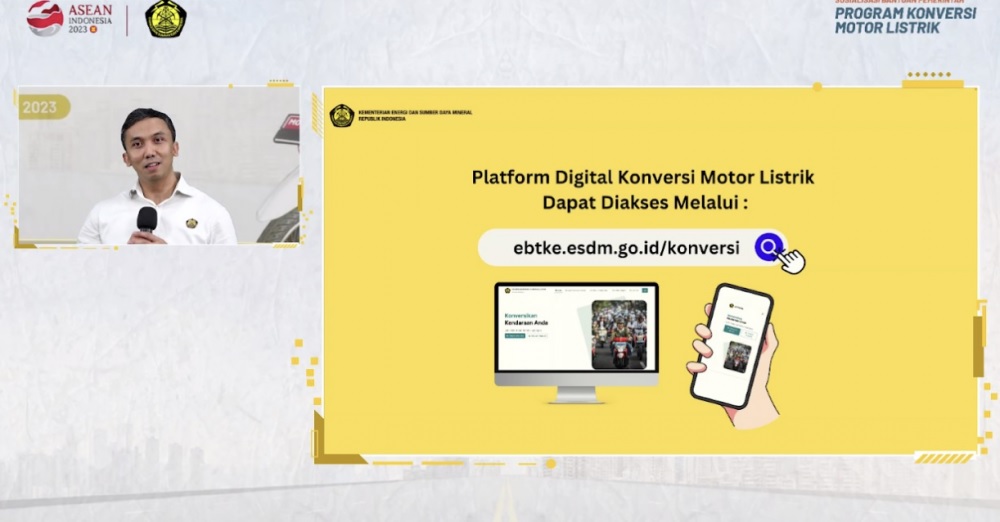 Cukup Daftar Online, Begini Proses Konversi Motor BBM ke Motor Listrik