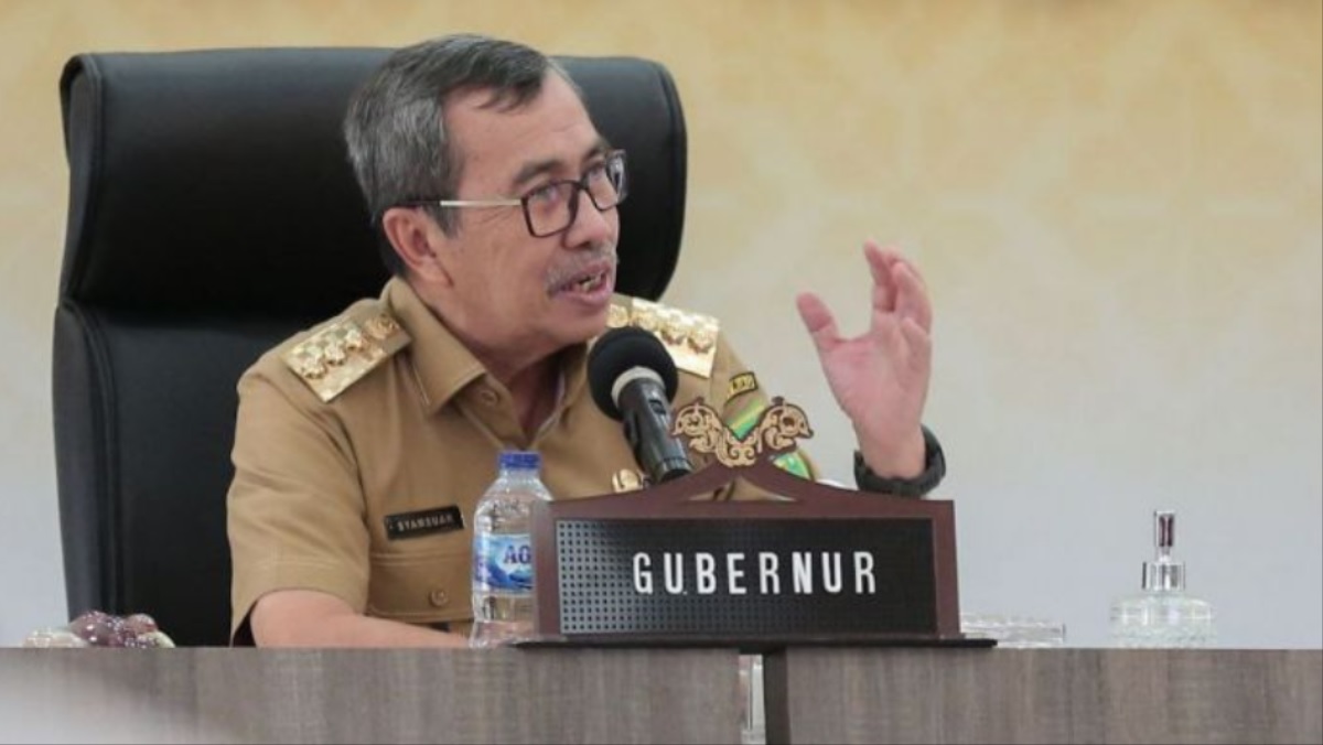 Terkuak Ini Penyebab Gubernur Riau Mengundurkan Diri