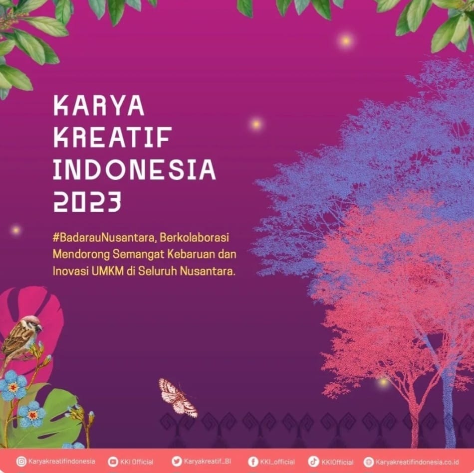 Karya Kreatif Indonesia 2023: Sinergi Mewujudkan Pertumbuhan Ekonomi UMKM yang Berkolaborasi dan Inovatif