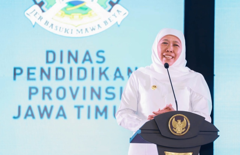 Resmi! Gubernur Jawa Timur Khofifah Indar Parawansa Dukung Prabowo-Gibran, Khofifah: Siap Jadi Jurkamnas