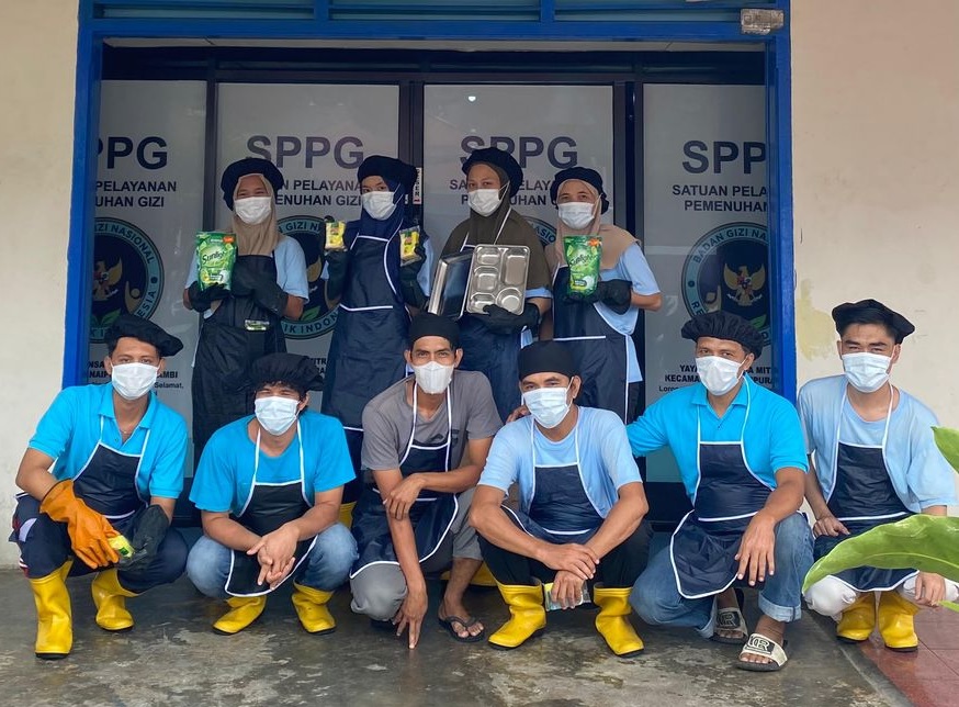 SPPG Danau Sipin Pastikan Makanan Bergizi dan Higienis Bagi Peserta Didik