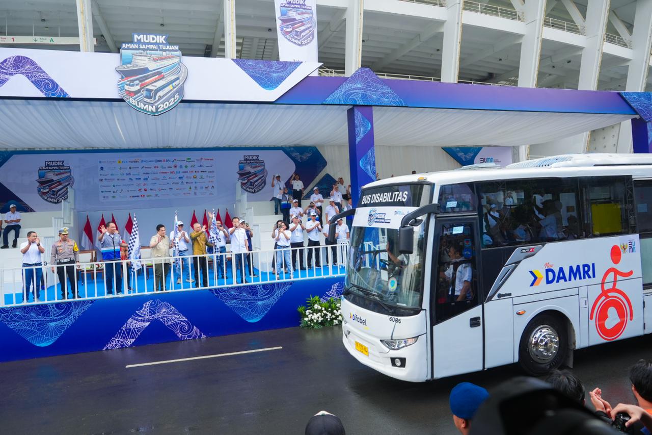 Flag Off Mudik Gratis BUMN 2025: Kementerian BUMN Lepas Puluhan Ribu Peserta Mudik ke 200 Kota Tujuan
