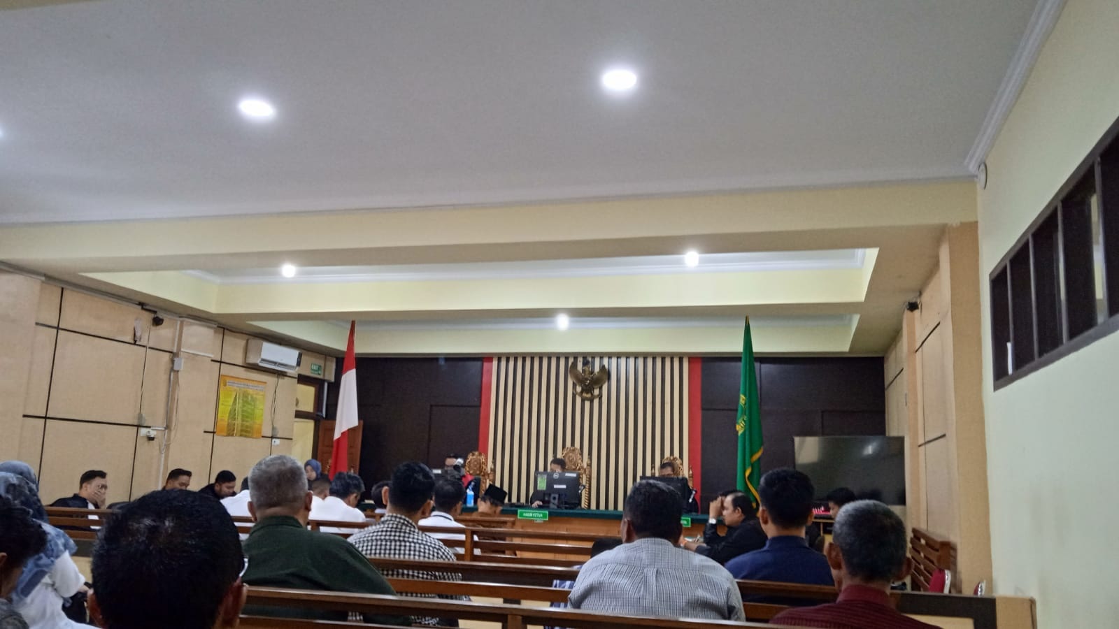 Sofyan Ali CS Kembali Duduk di Kursi Pesakitan Pengadilan Negeri Jambi 