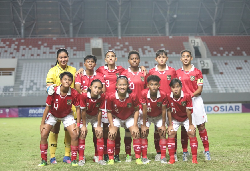 Indonesia di Grup A AFF U-19 Women's Championship 2023