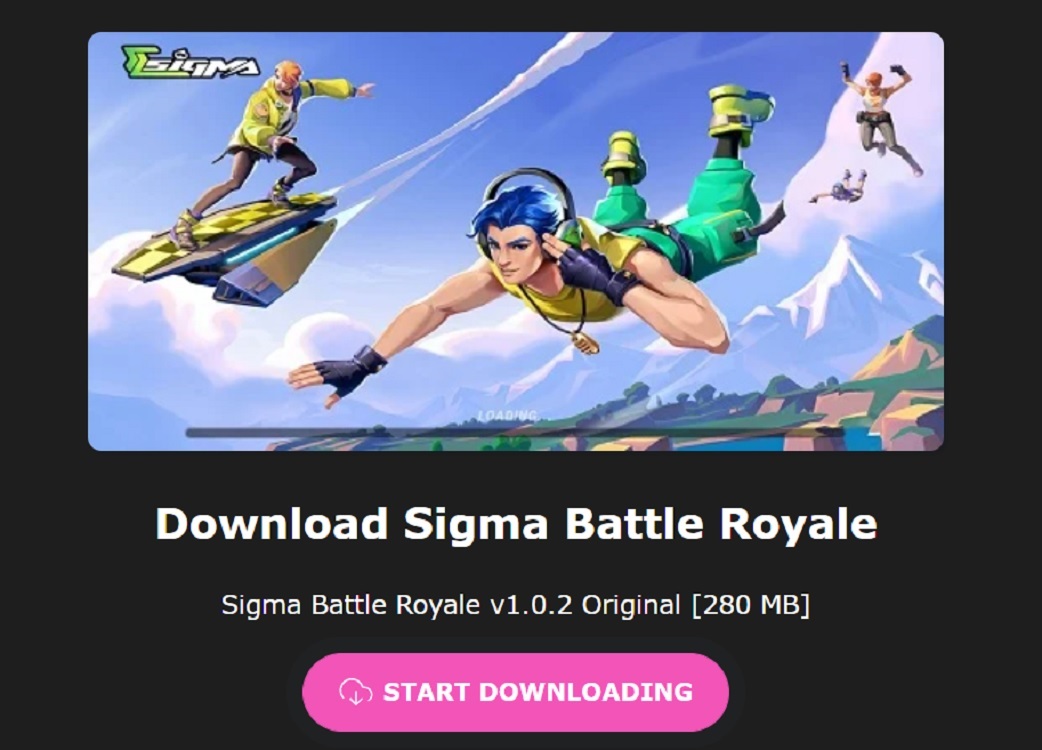 Terbaru, Segera Unduh Game Sigma Battle Royale Versi v1.0.3 APK 271 MB 
