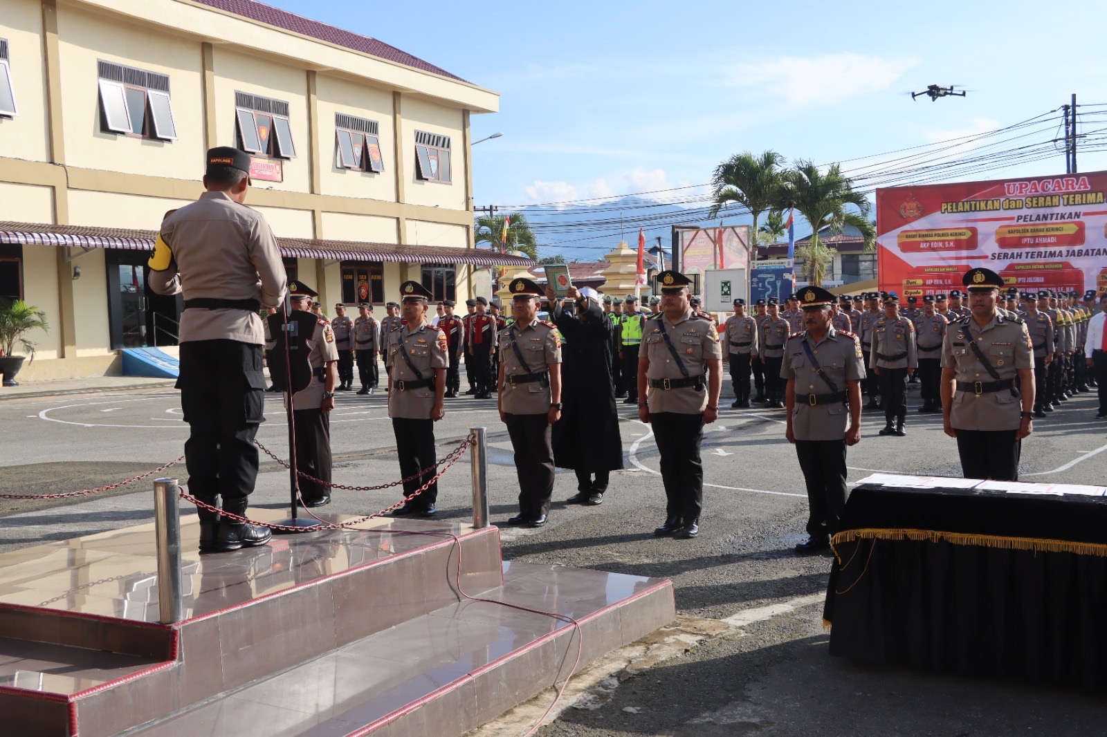 Sejumlah Pejabat Polres Kerinci Dirotasi,Ini Nama-namanya