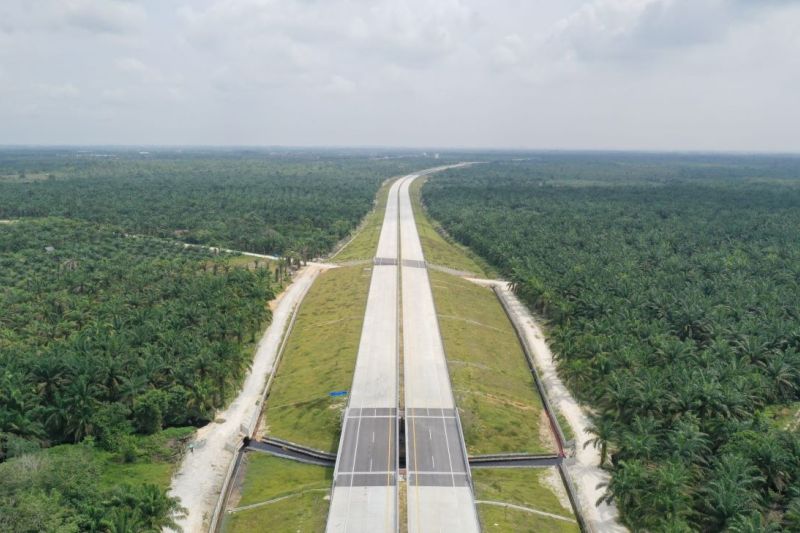 Jalan Tol Pekanbaru - Bangkinang Sisa 9 KM Lagi