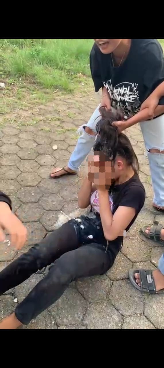 Viral! Siswi SMP di Kota Jambi jadi Korban Perundungan, Disundut Rokok hingga Disiram Minuman