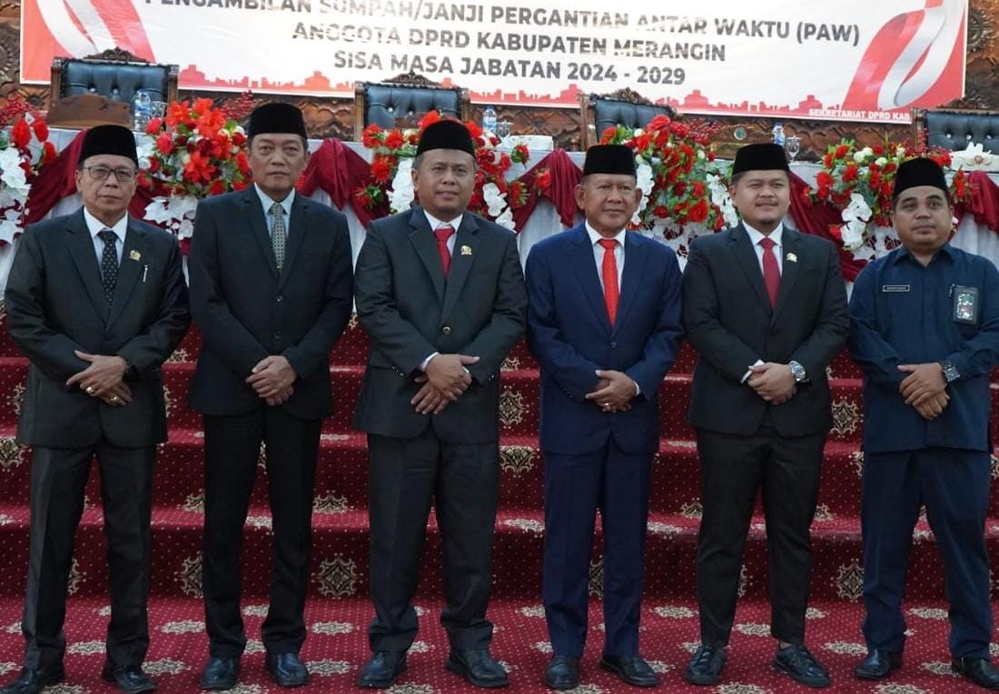 Rustam Effendi Resmi Jadi Anggota DPRD Merangin 2024-2029