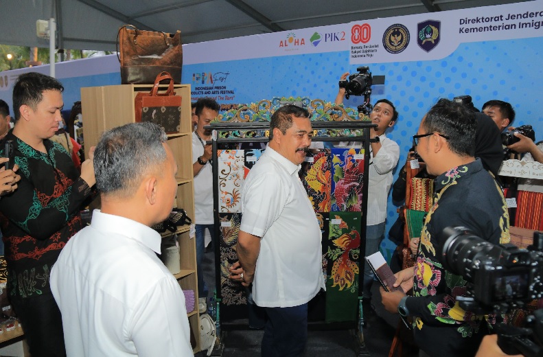 Kakanwil Ditjenpas Jambi Hadiri Kegiatan Indonesian Prison Product Arts dan Festival (IPPAFEST) 2025