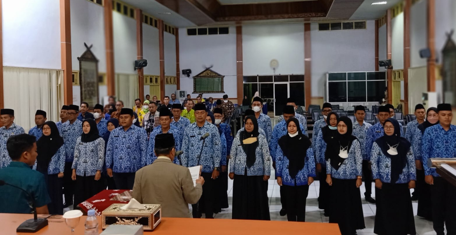  38 Pejabat Fungsional Pemkab Bungo Dilantik dalam Rangka Penyetaraan