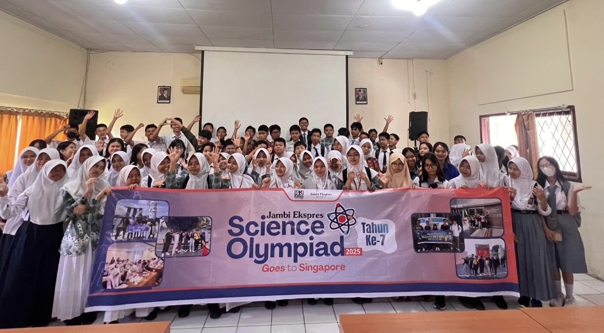 Kick Off Jambi Ekspres Science Olympiad Goes to Singapore 2025 