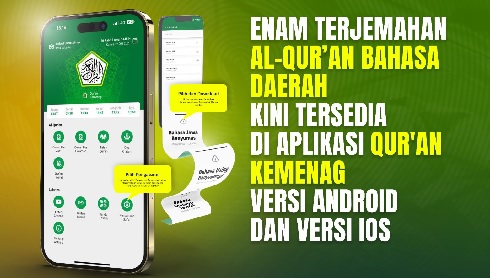 6 Terjemahan Bahasa Daerah di Aplikasi Qur'an Kemenag, Ada Bahasa Melayu Jambi, Berikut  Cara Unduhnya