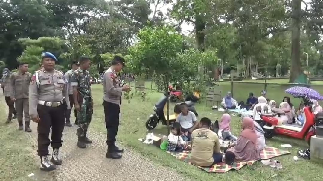 Libur Nataru, Polisi Lakukan Pengamanan di Candi Muaro Jambi