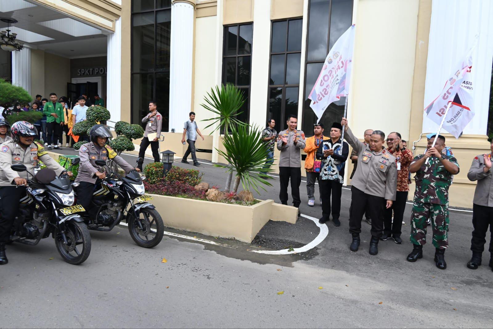 Sambut Ramadhan, Polda Jambi Distribusikan Ribuan Paket Sembako