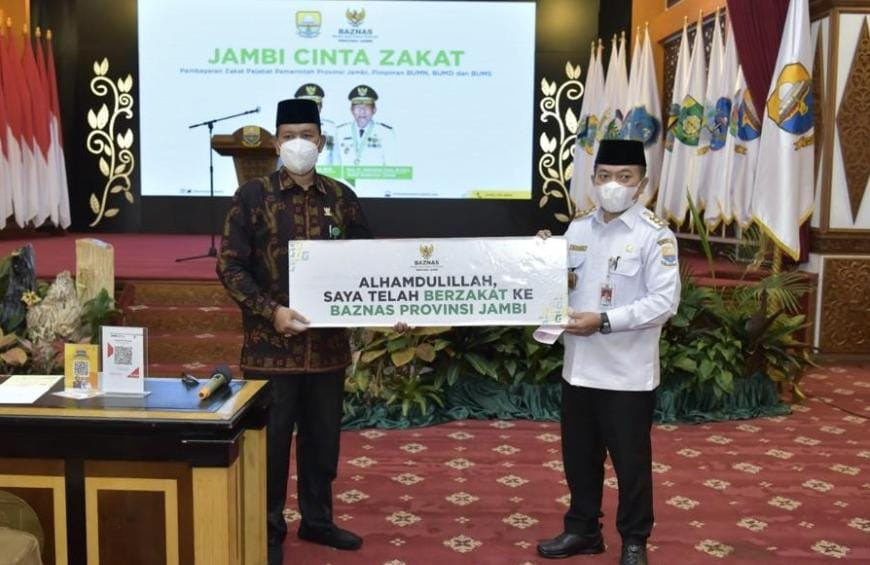 Gubernur Al Haris : Jadikan Jambi Cinta Zakat Sebagai Tradisi Tahunan