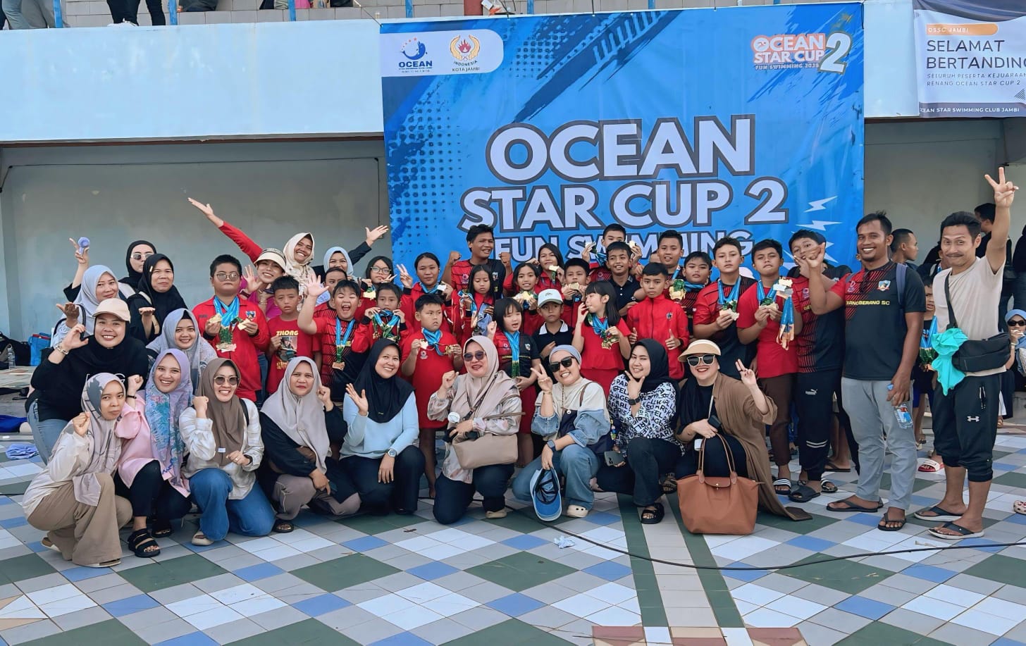 BBSC Jambi Raih 74 Medali Di Ocean Star Cup 2