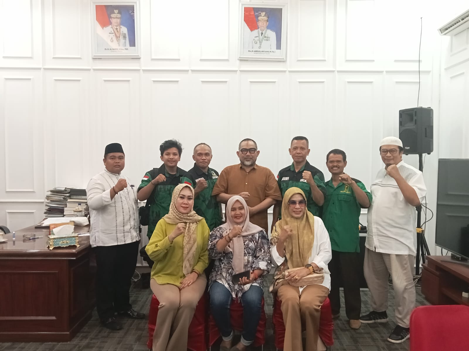 PW GPK Jambi Audiensi Dengan Pjs Gubernur Jambi. 